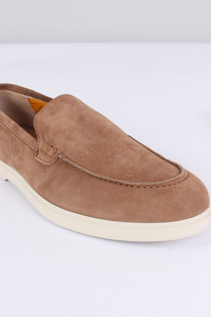 Mocassino Scamosciato Beige-6