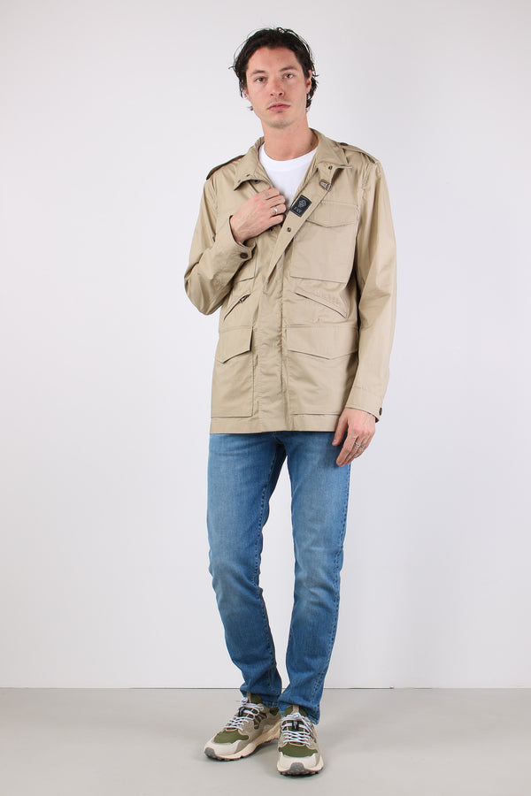 Feel Jacket Canvas Sabbia