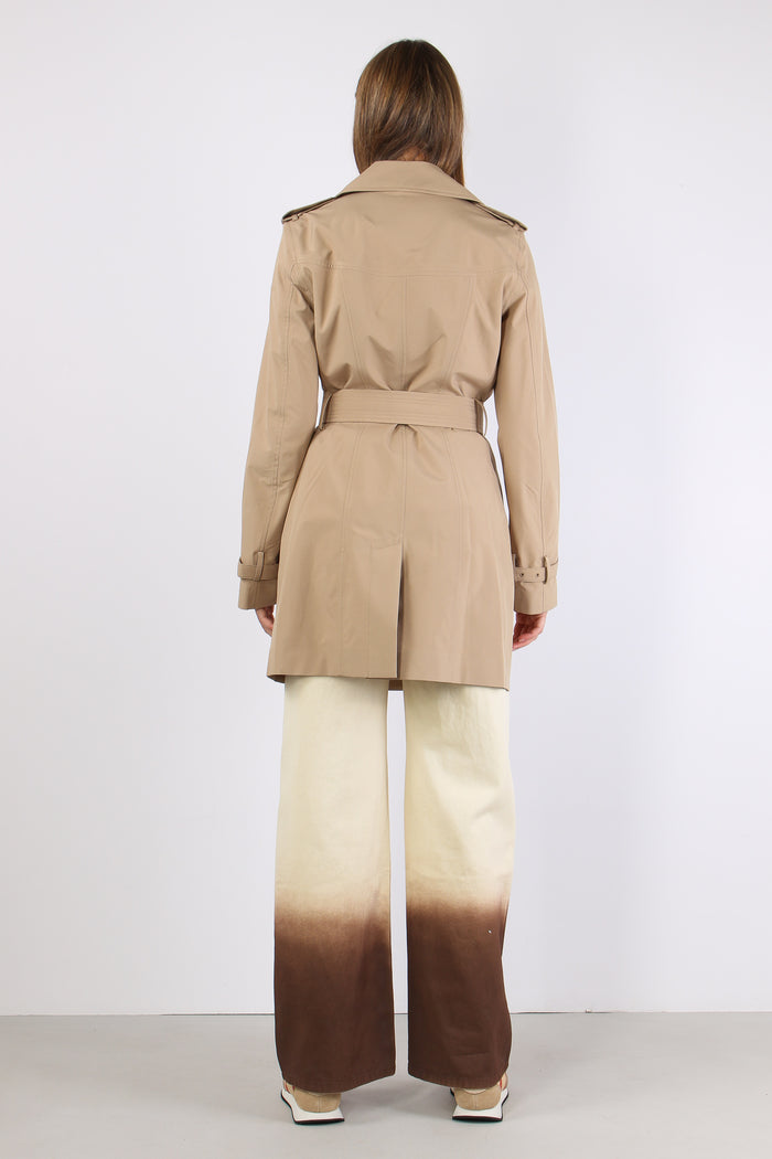 Audrey Trench Doppiopetto Stardust Beige-6