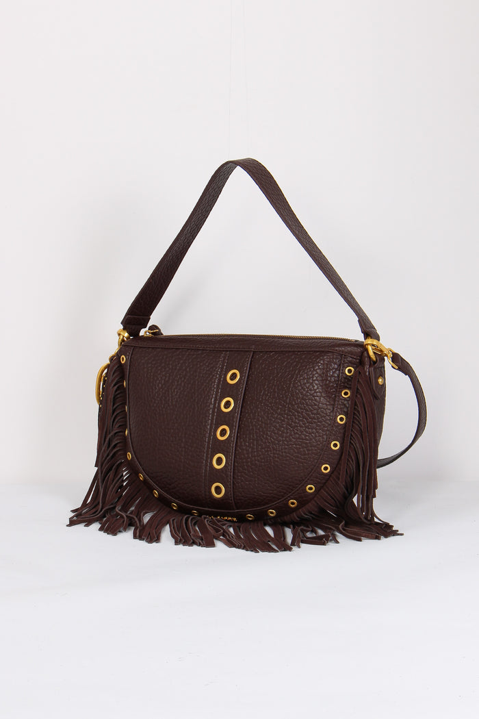 Mezzaluna Frange Brown-6