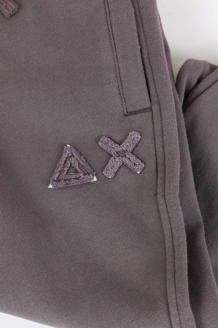 Pantalone Felpa Vintage Grigio-5