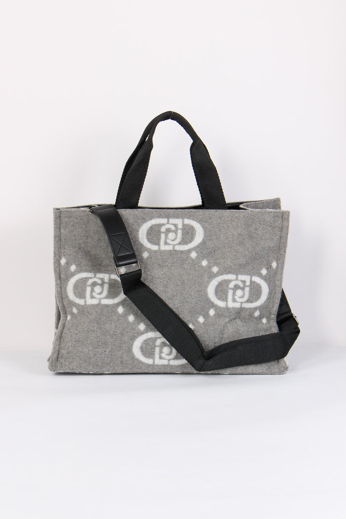 Borsa L Tote Grey Cloud-3