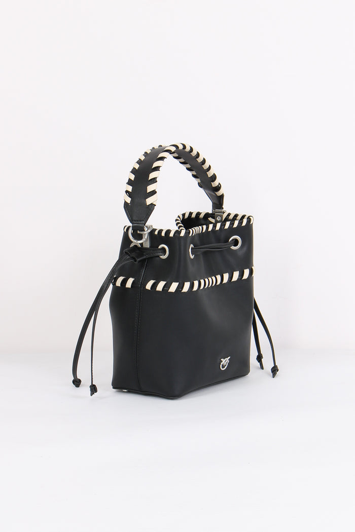 Secchiello Mini Impunture Nero/bianco-6