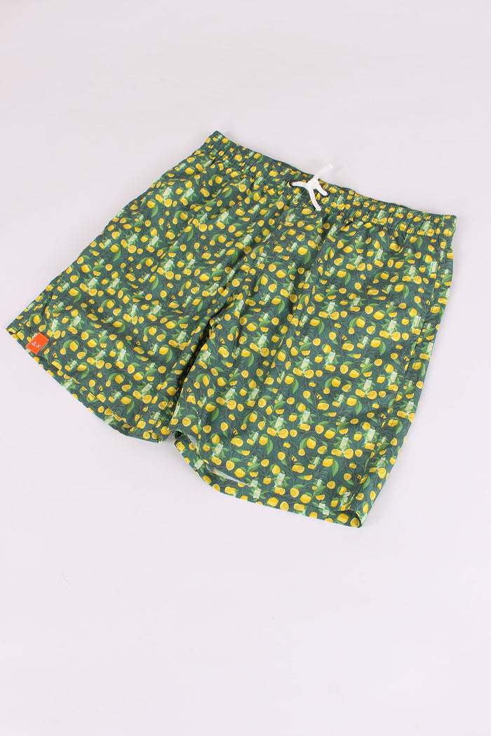 Costume Pantalone Pattern Verde-3