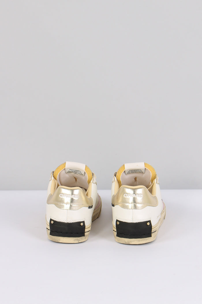 Sneakers Distressed You Are The Sun Bianco-3