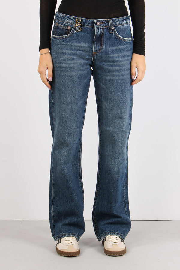 Denim Boyfriend Denim Medio-2