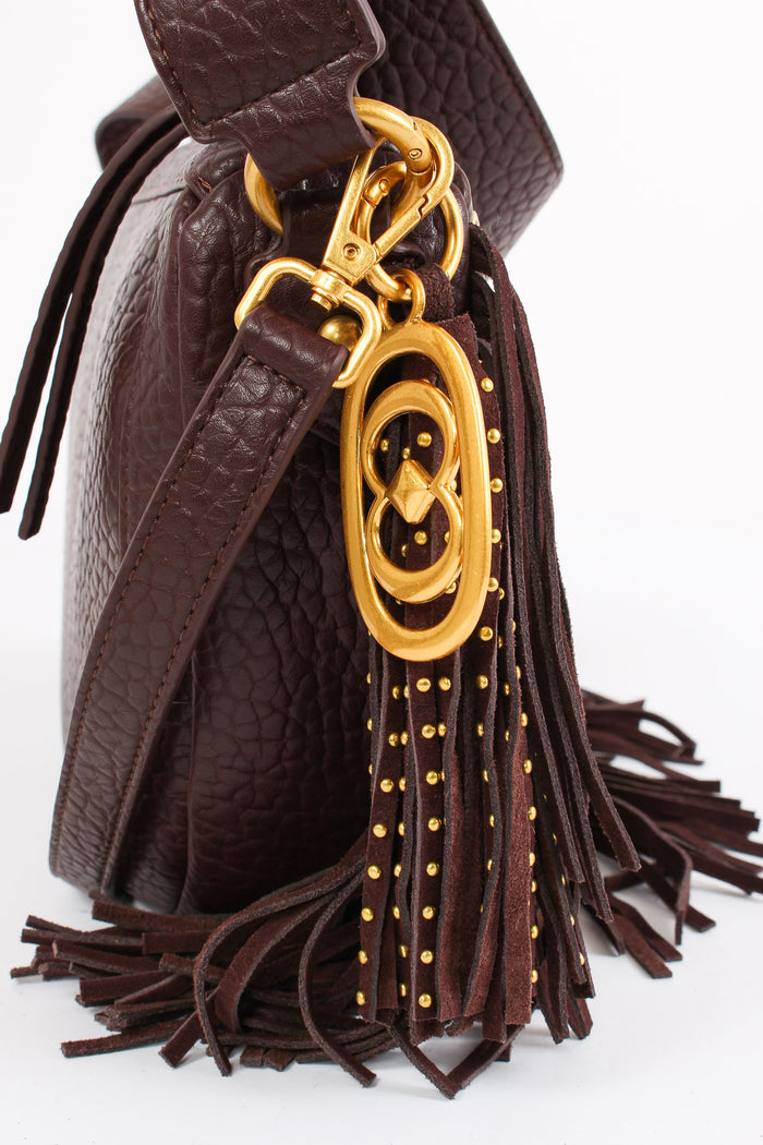 Mezzaluna Frange Brown-5