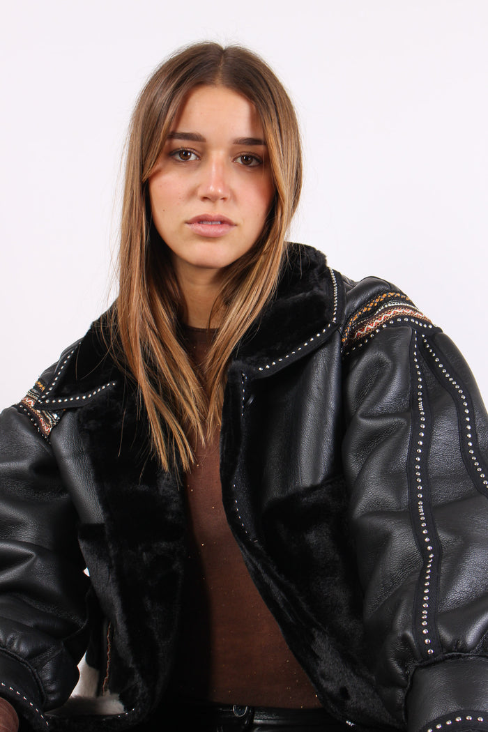 Ecomontone Inserto Borchie Black-8