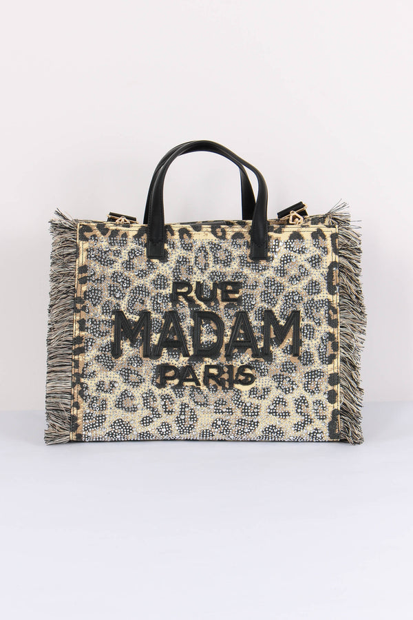Shopping Strass Leopard