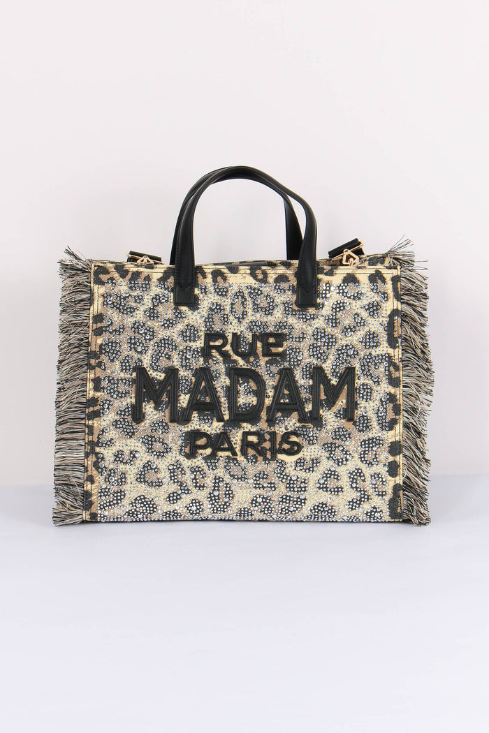 Shopping Strass Leopard