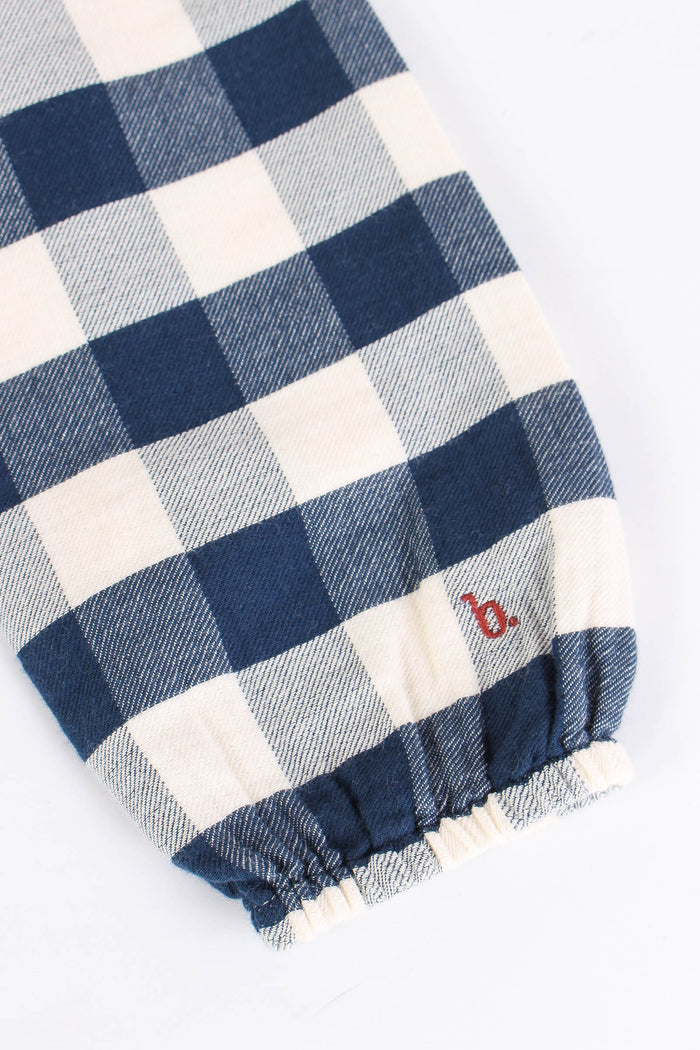 Camicia Quadro Navy/ivory-5