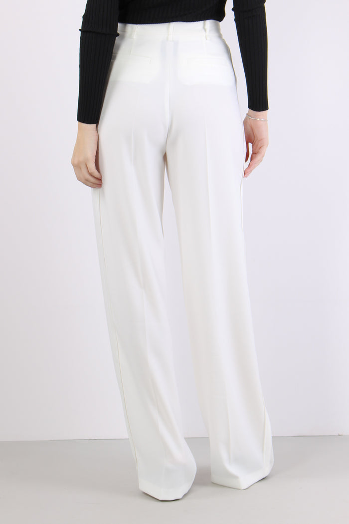 Pantalone Crepe Pences Avorio-4