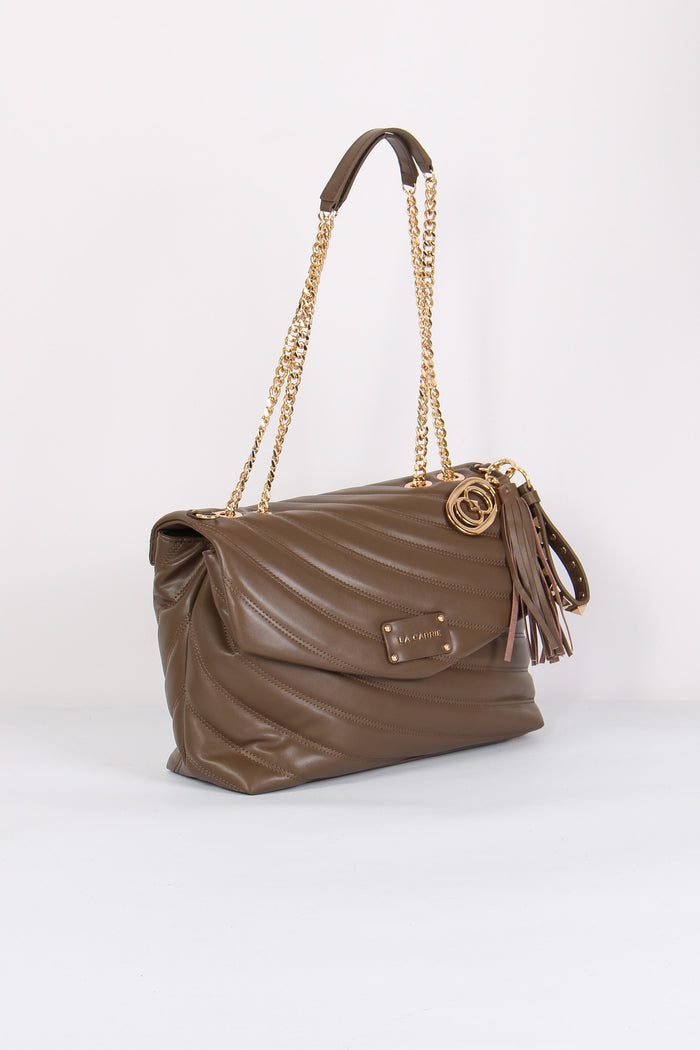 Tracolla Maxi Catena Brown-6
