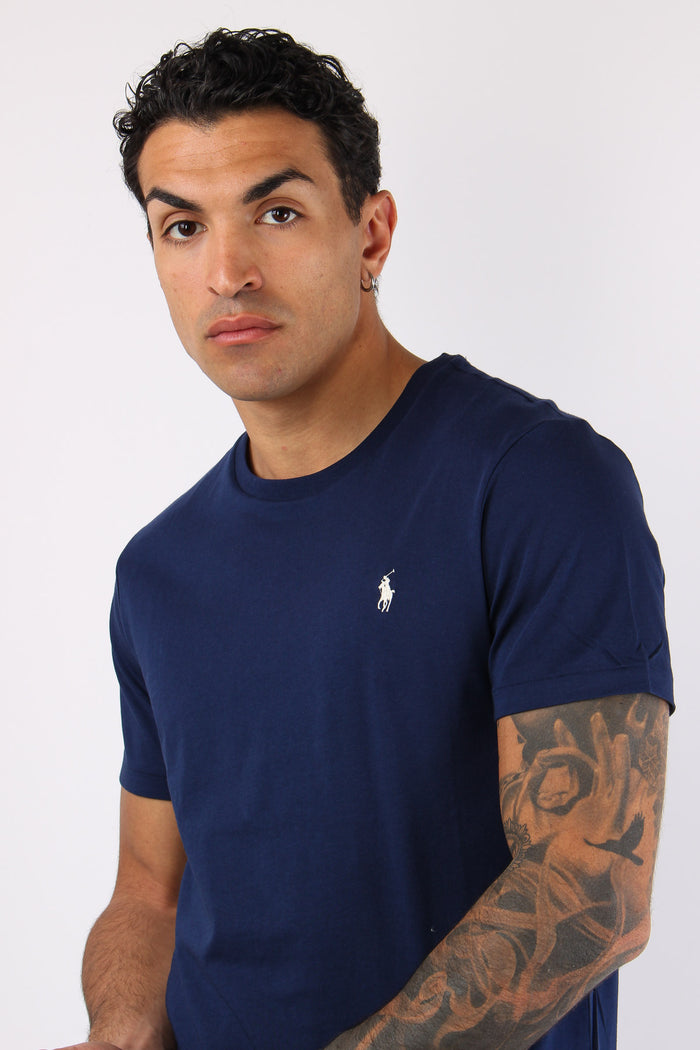 T-shirt Custom Slim Fit Newport Navy-7