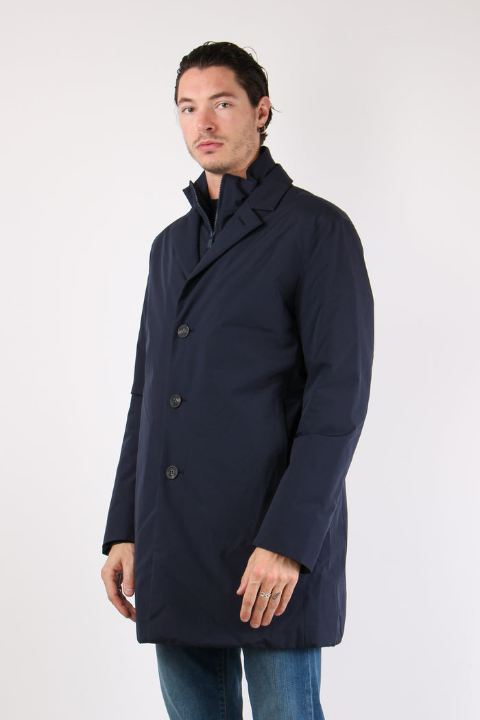 Byron Soprabito Nylon Liscio Blue Black-3