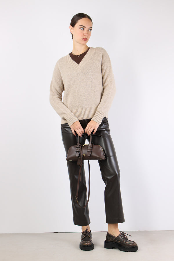 Visita Maglia Alpaca Scollo V Cacha