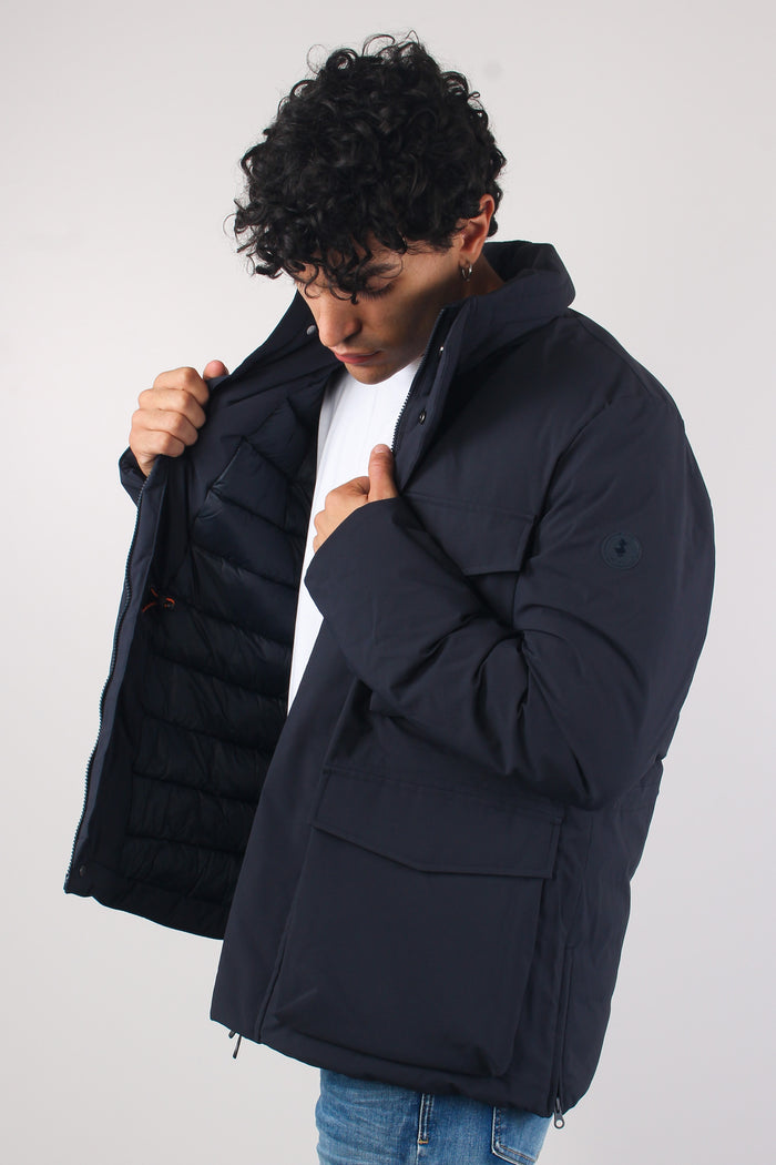 Halim Feel Jacket Blue Black-5