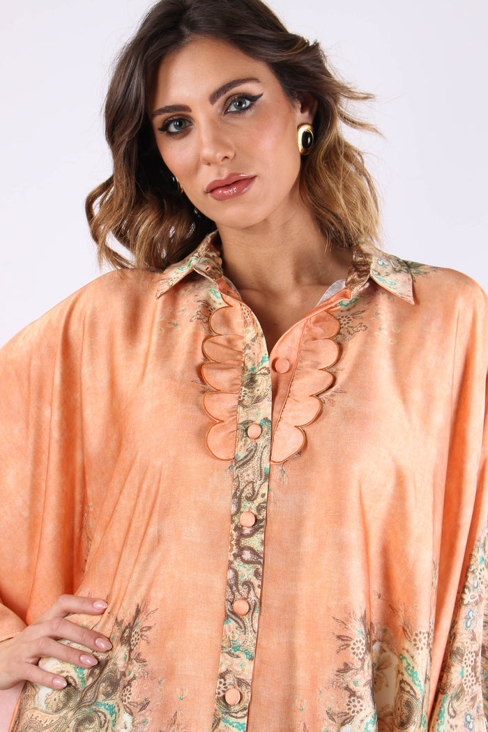 Blusa Fantasia Over Pesca-8