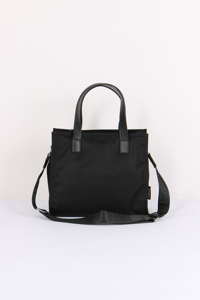 Poppy Shopping Nylon Mini Black-3