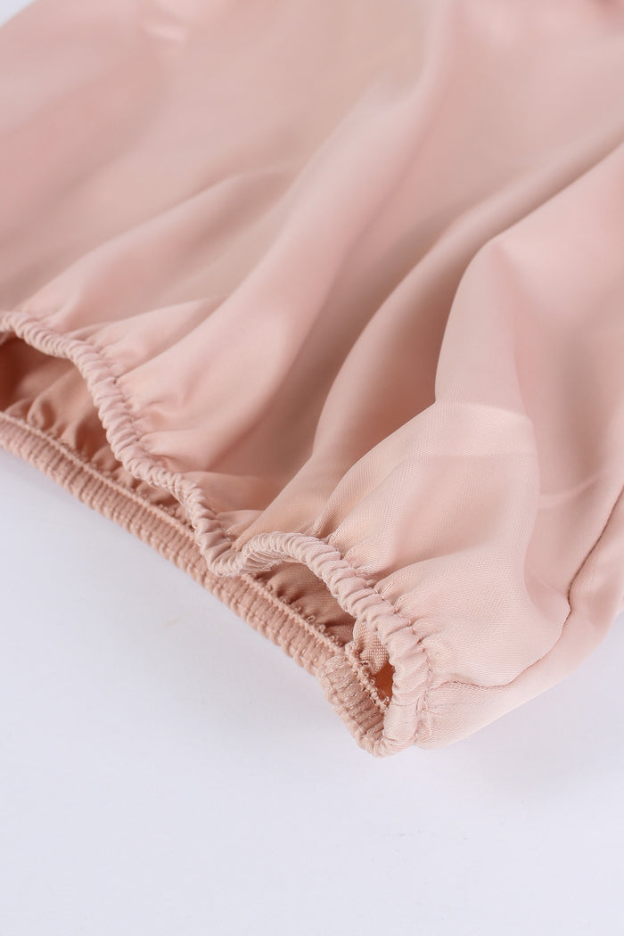 Top Mono Manica Rosa-5