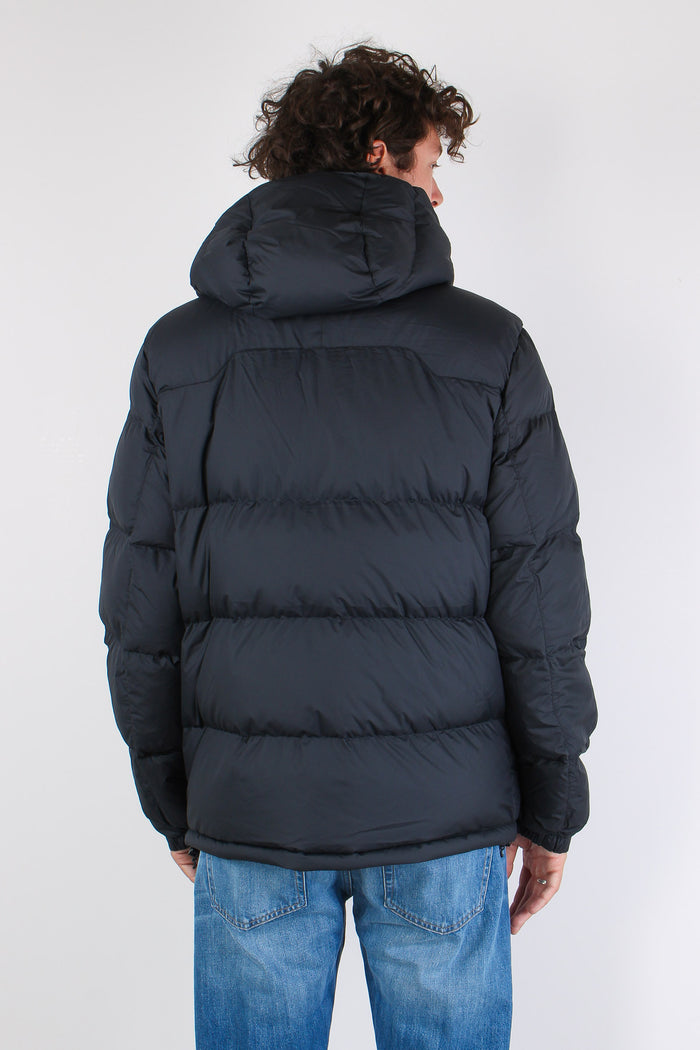 Piumino Cappuccio Polo Black-3