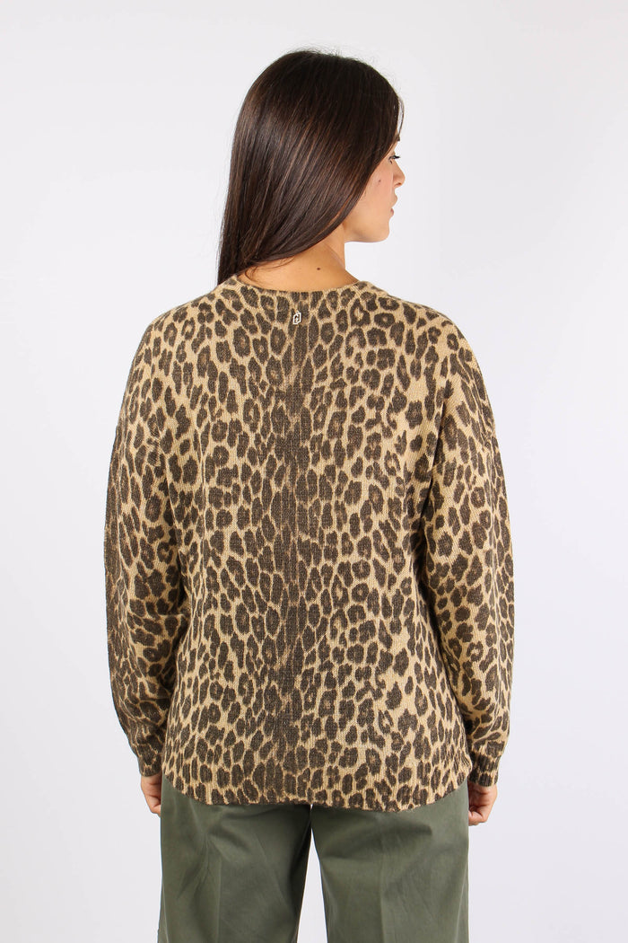 Girocollo Mohair Macula Animalier-4