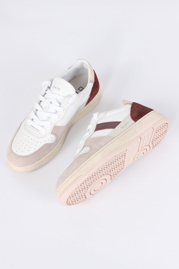 Sneaker Court 2.0 Vintage White/pink-2