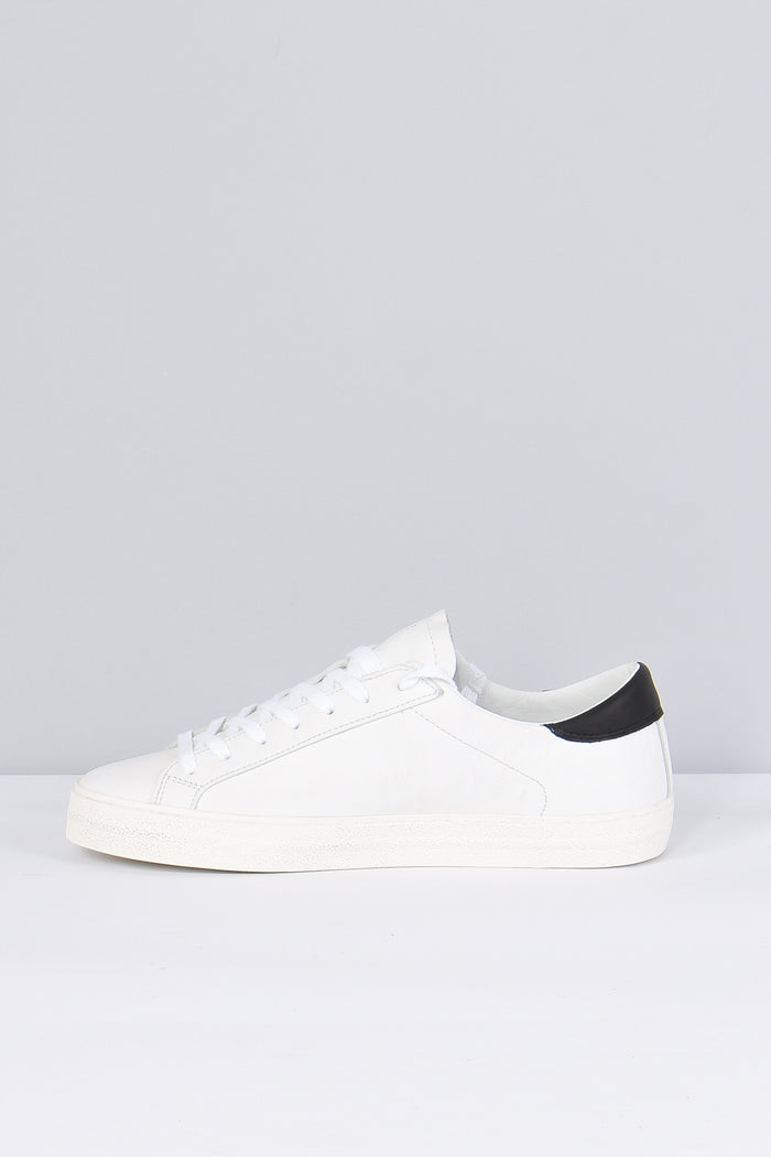 Sneaker Hill Low Vintage Calf White/black-3