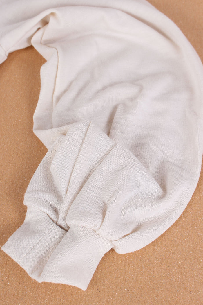 Lupetto Fiocco Laterale Beige-6