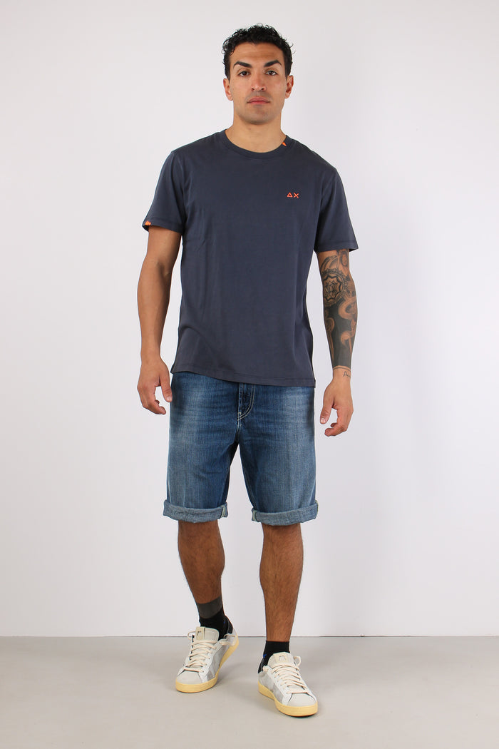 T-shirt Tinto Freddo Navy Blue-2