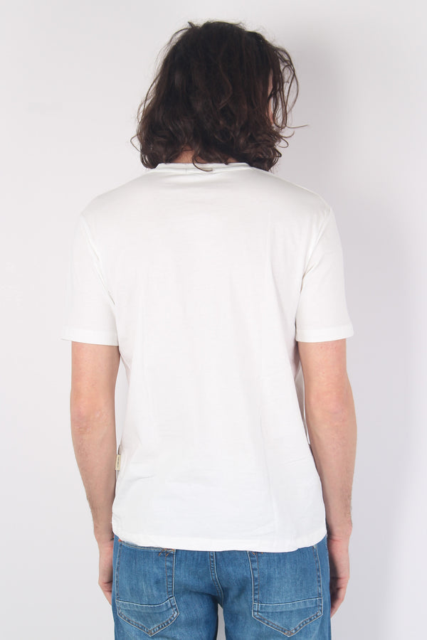 T-shirt Basica Girocollo White-2
