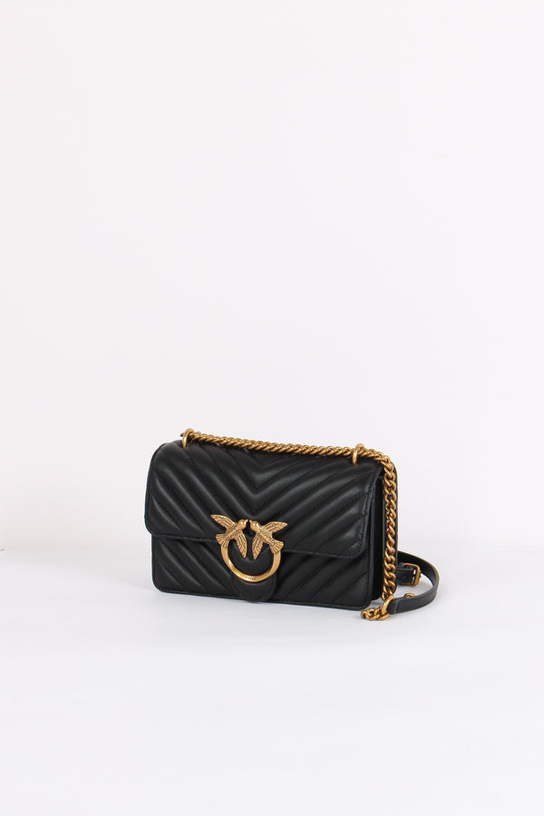 Tracollina Love One Mini Chevr Nero/gold-2