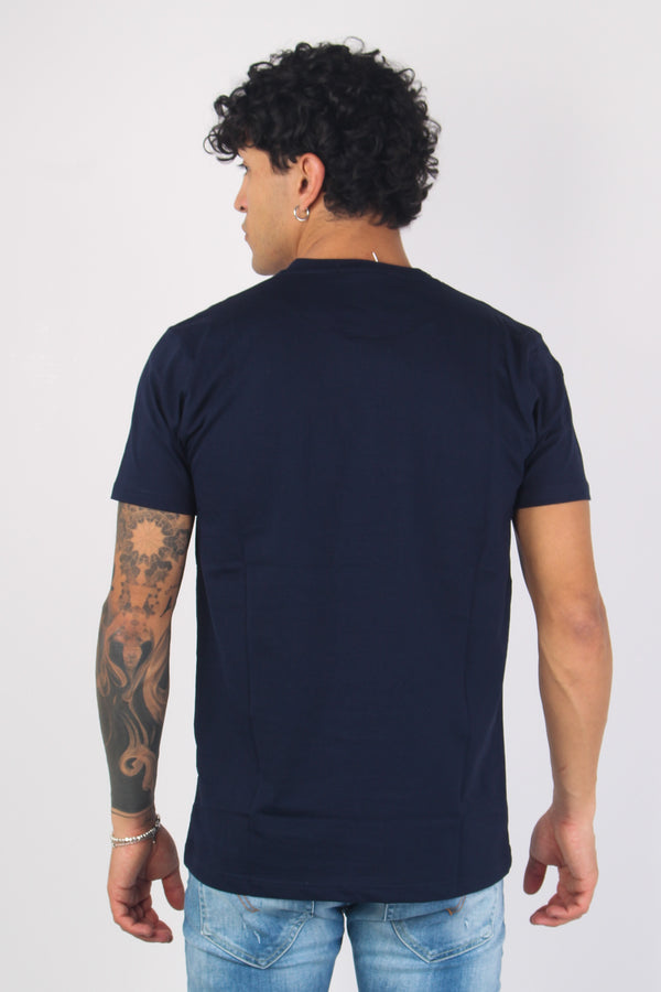 T-shirt Taschino Palme Blu-2