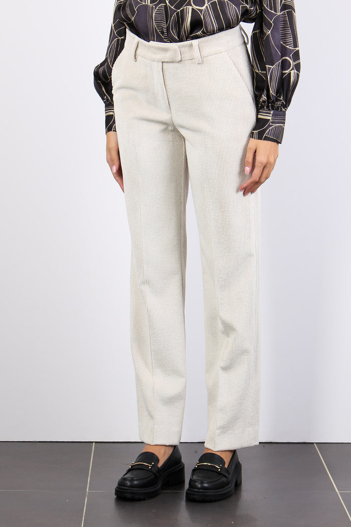 Pantalone Chino Velluto Milk-6