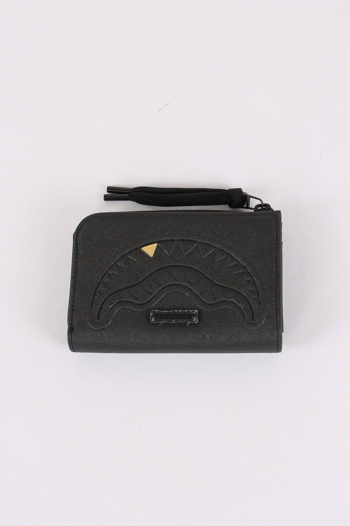 Wallet Blacked Gold Tooth Nero
