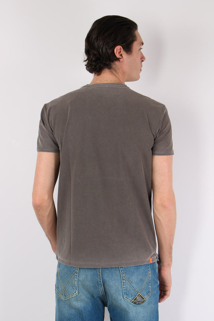 T-shirt Piquet Tabacco-4