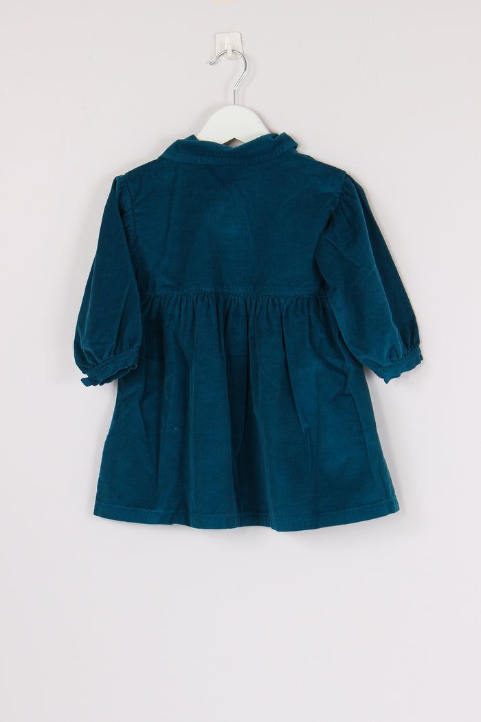 Abito Velluto Stretch 124winter Turq-2