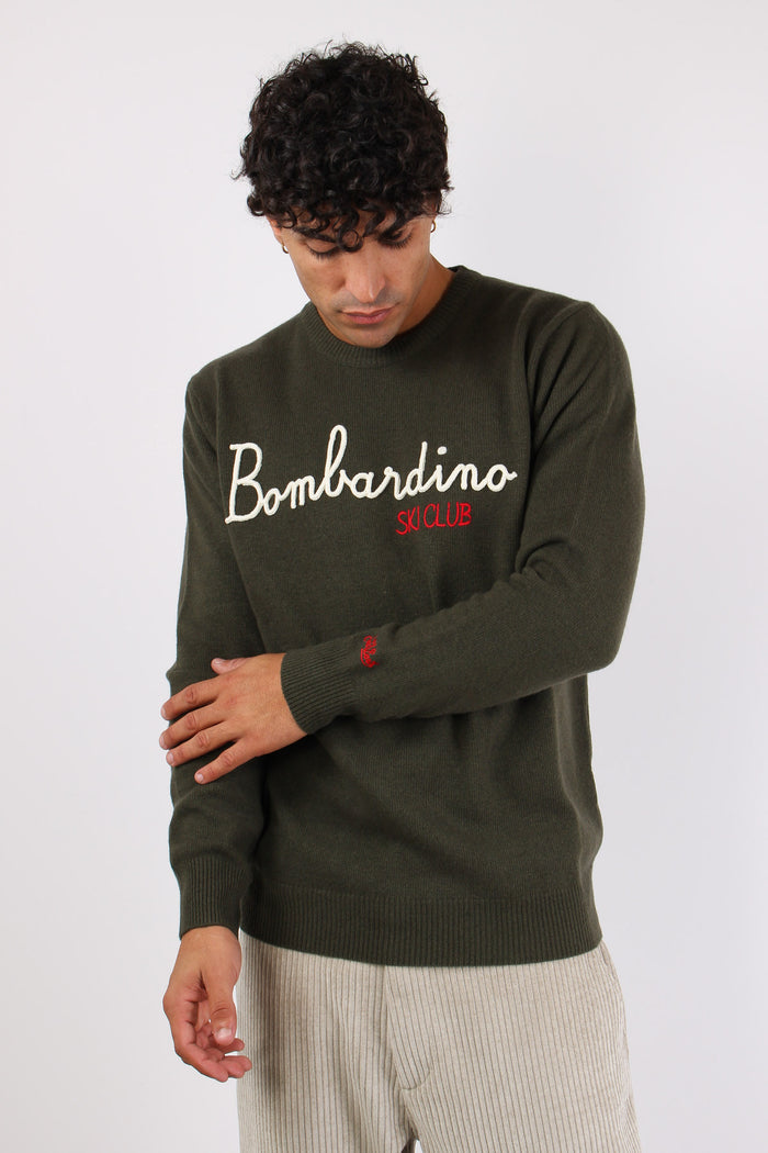 Girocollo Bombardino Ski Club Nero-3