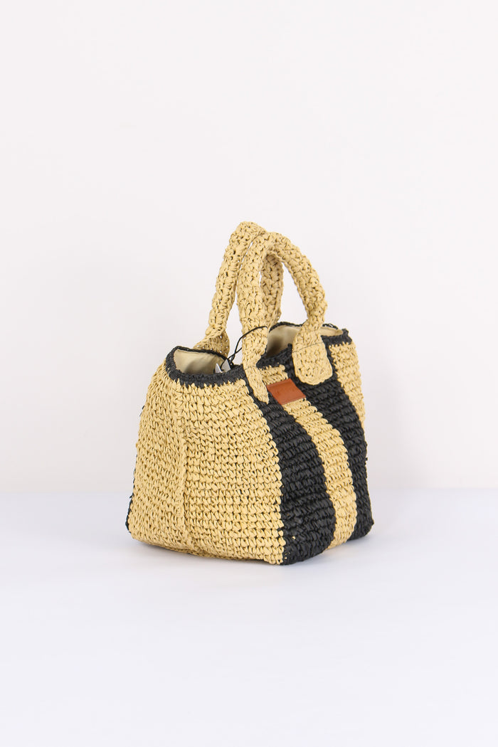 Shopping Rafia Riga Beige-9