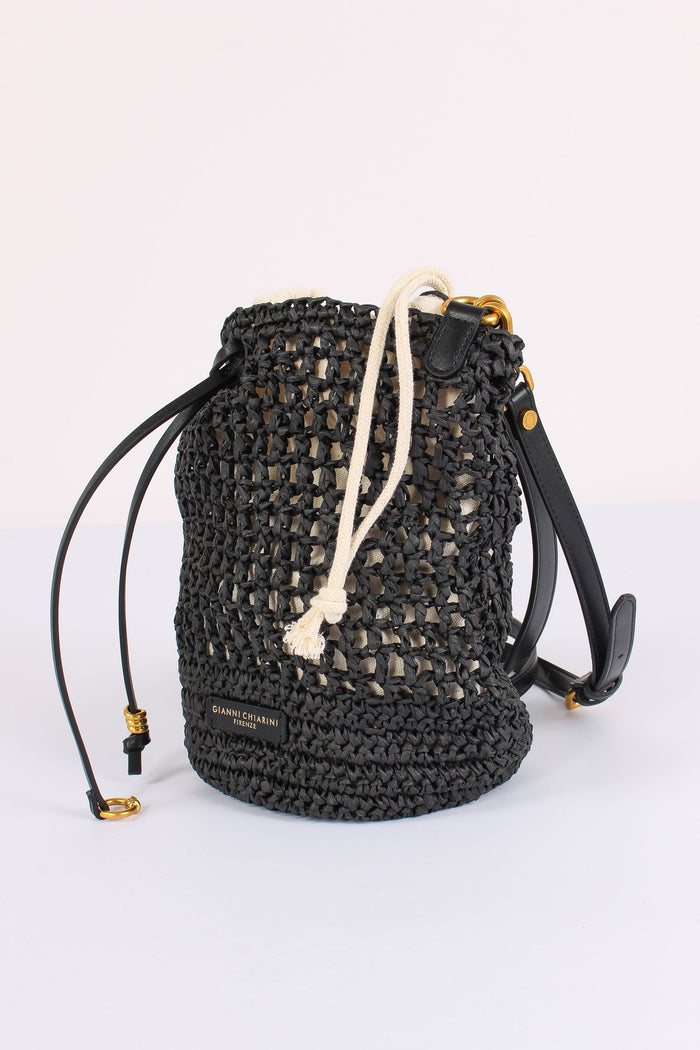 Nefeli Secchiello Paglia Nero-4