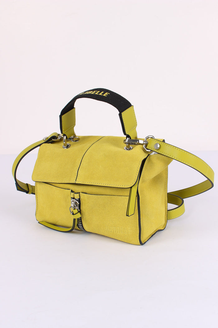 Chloe Mini Cartella Camoscio Zip Daffodil-4