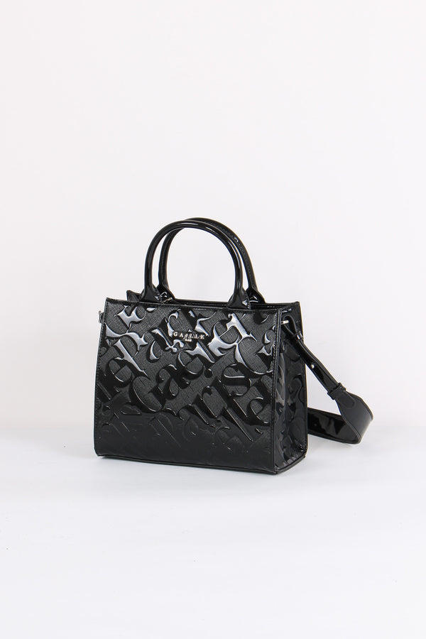 Mini Shopping Vernice Nero-2