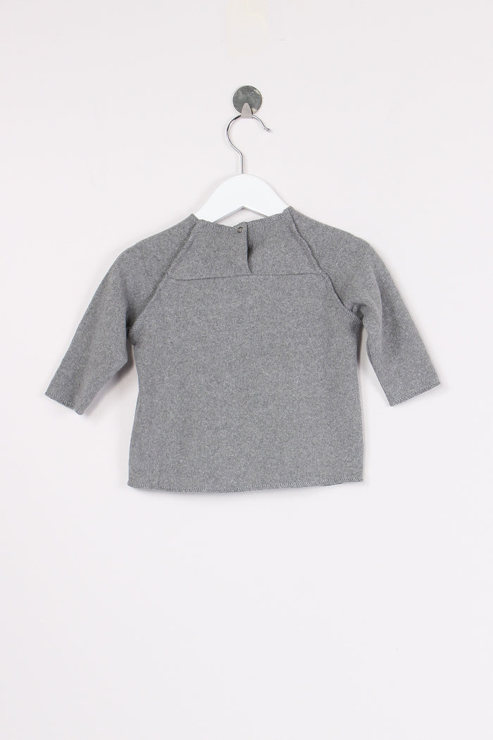 Maglia Girocollo  Stampa Grey/blue-2