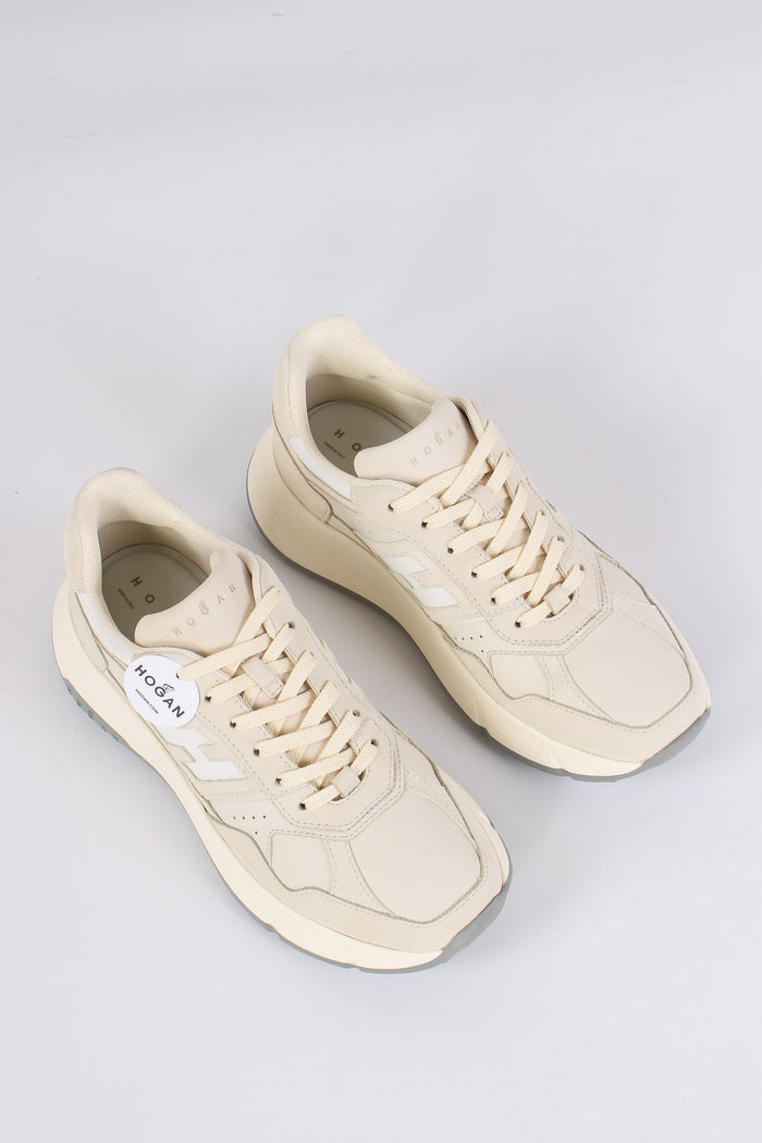 Sneaker Nabuk Platform Avorio/bianco-2