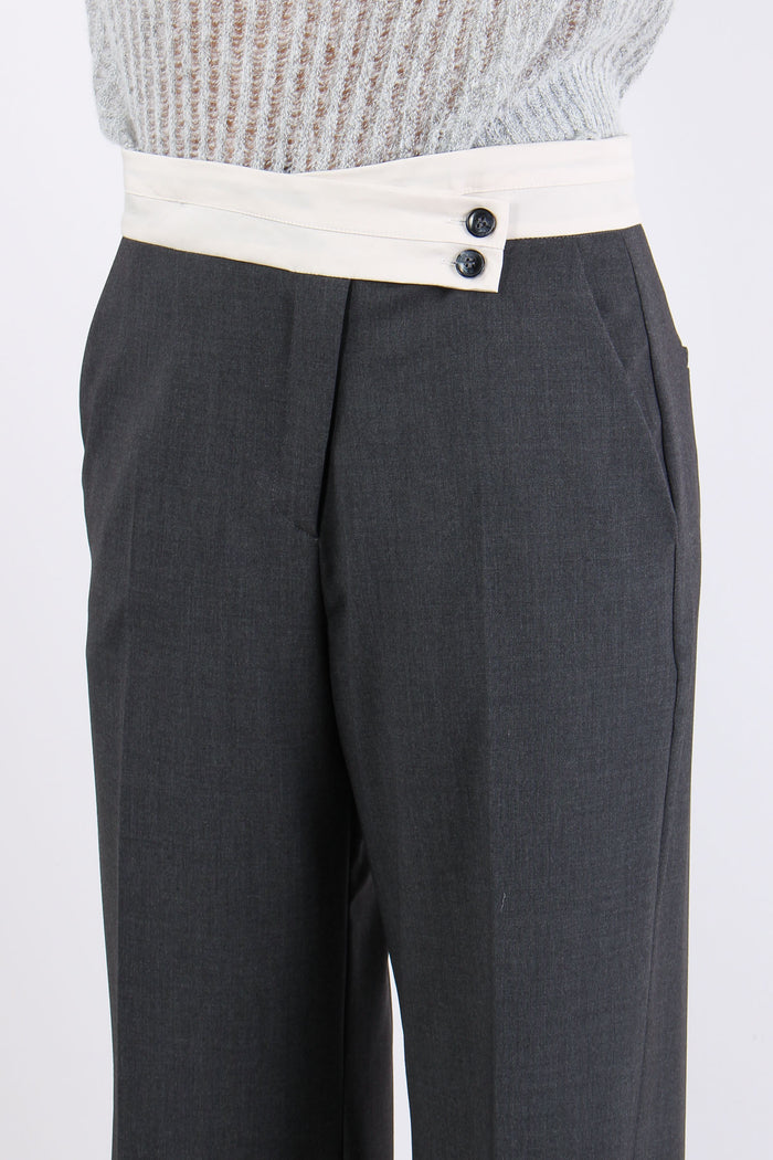 Pantalone Palazzo Graphite-7