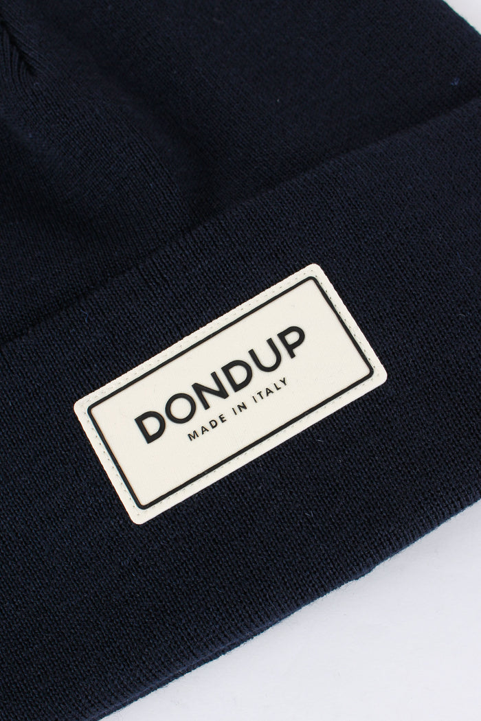 Cuffia Logo Blu Scuro-4