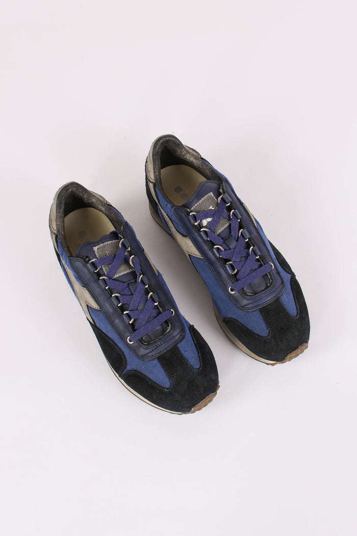 Sneakers Equipe  Dirty Sw Evo Blu Imperiale-5