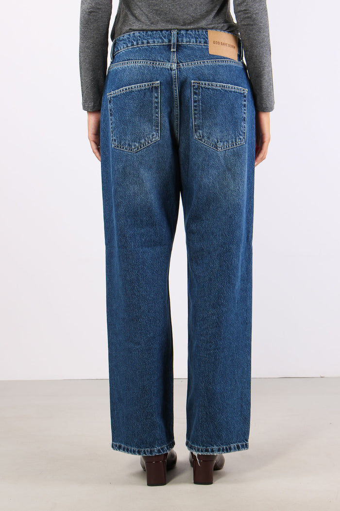 Diana Denim Boyfriend Fit Denim Medio-4