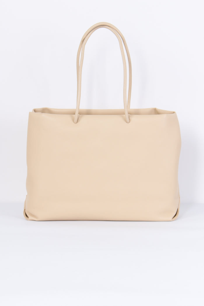 Ninette Shopping Logo Patch Beige-3