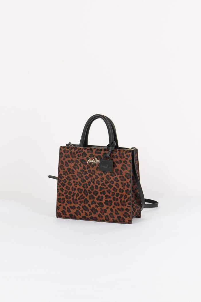 Borsa A Mano Media Animalier Dark Leopard-2